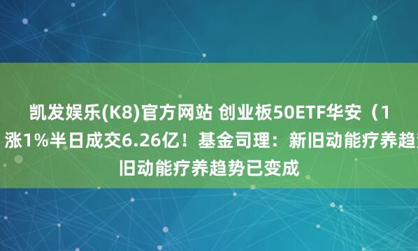 凯发娱乐(K8)官方网站 创业板50ETF华安（159949）涨1%半日成交6.26亿！基金司理：新旧动能疗养趋势已变成